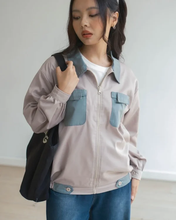 Nero Jacket Atlantic Khaki foto 2