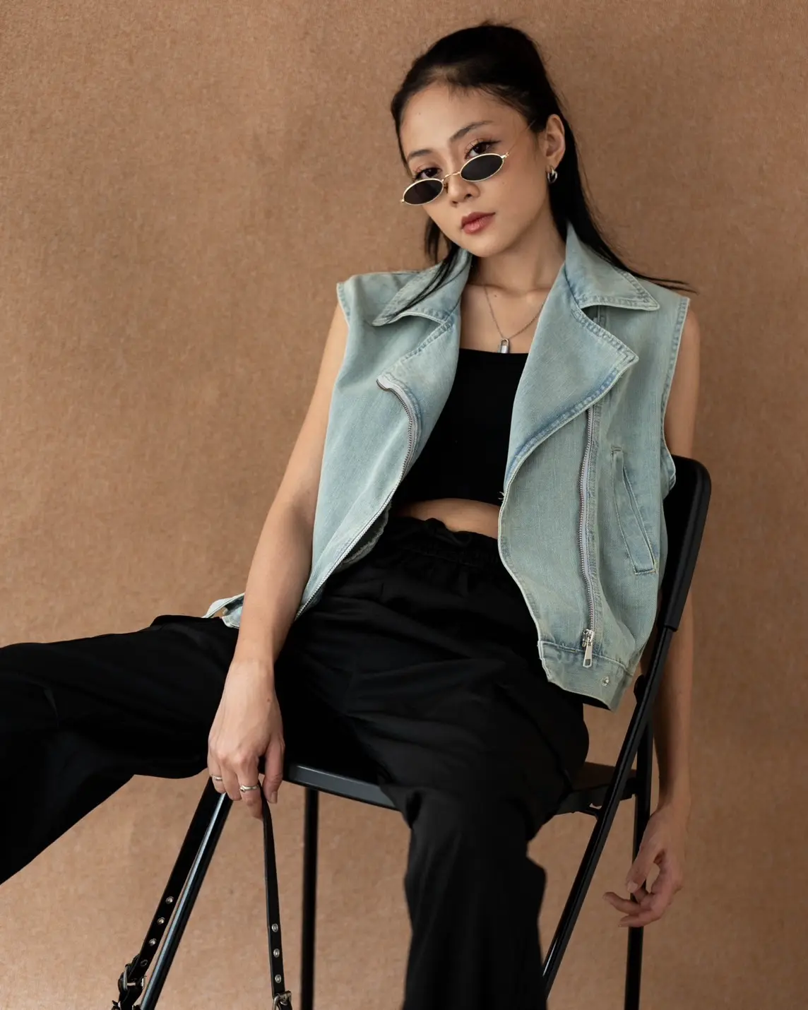 Quene Denim Vest foto 4