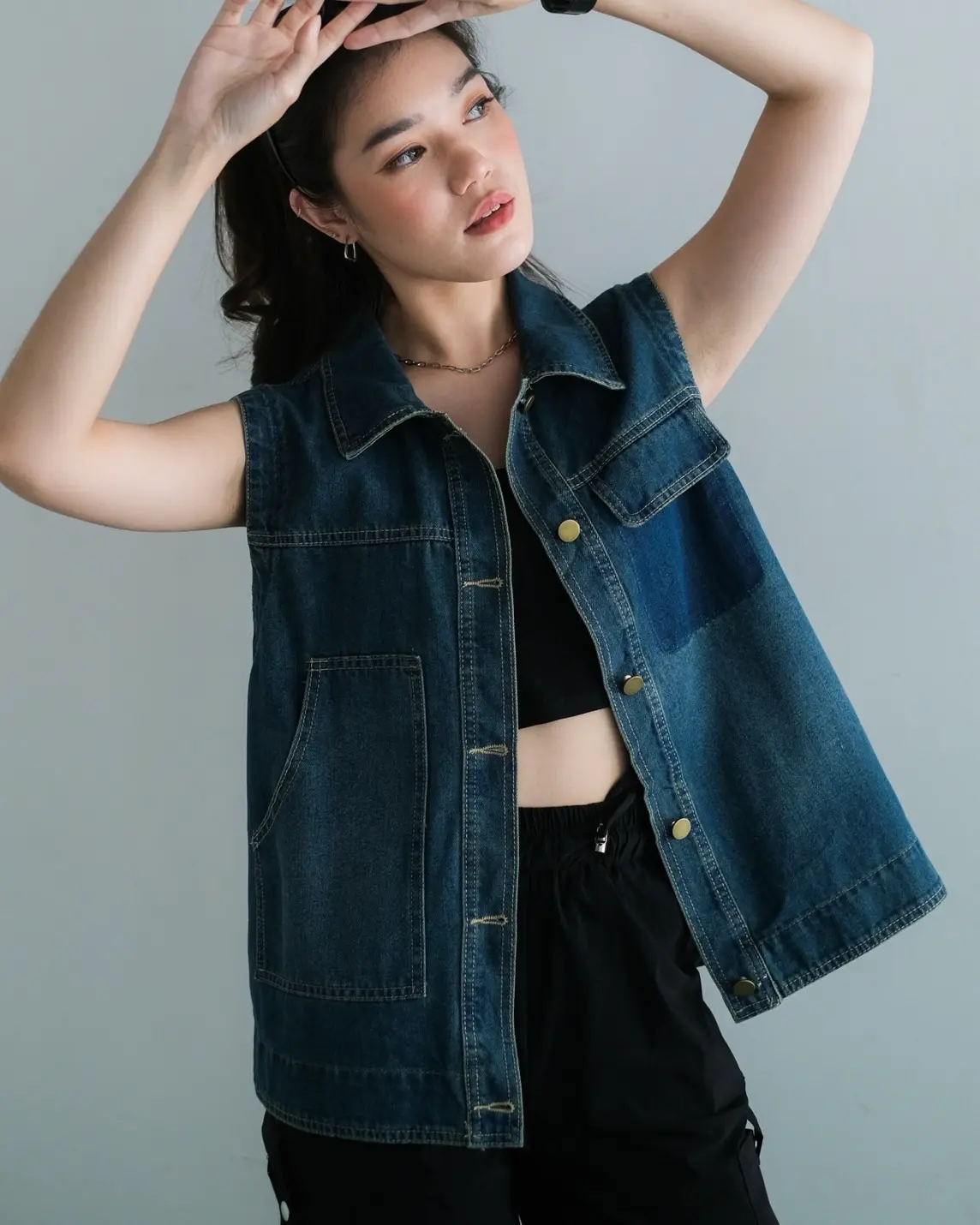 Tatiana Denim Vest foto 5