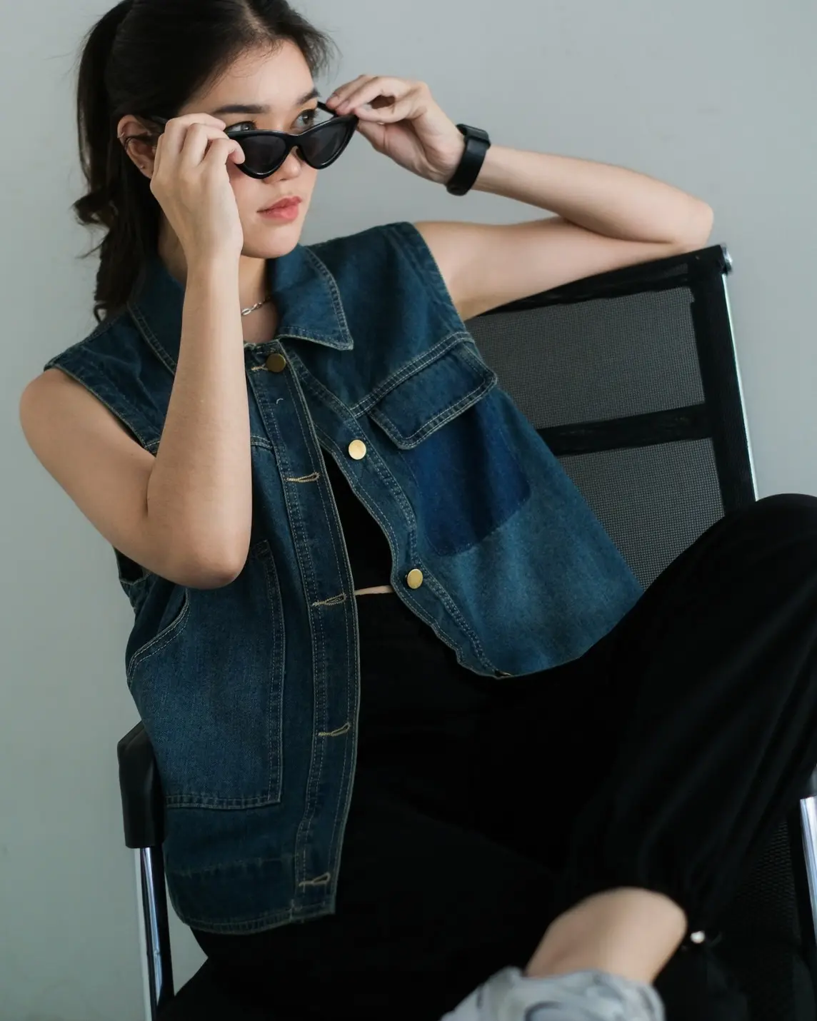 Tatiana Denim Vest foto 7