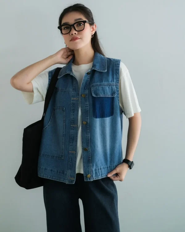 Tatiana Denim Vest foto 2