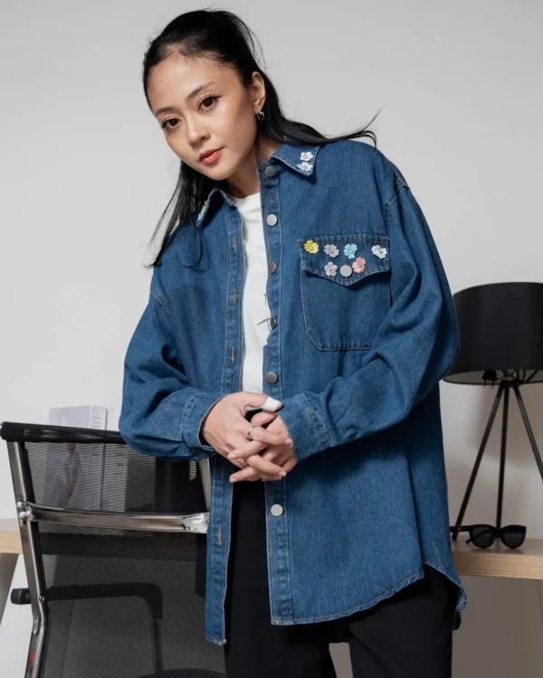 Yasfa Denim Shirt foto 3