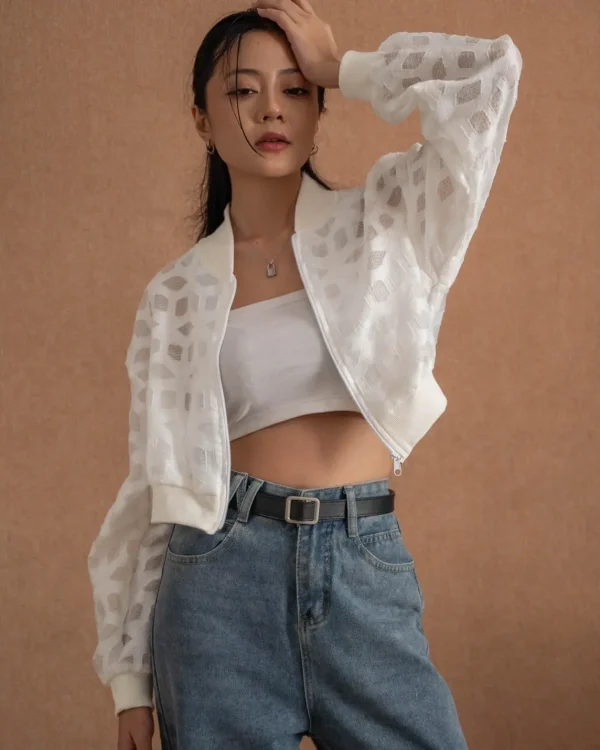 Zera Jacket Broken White foto 2