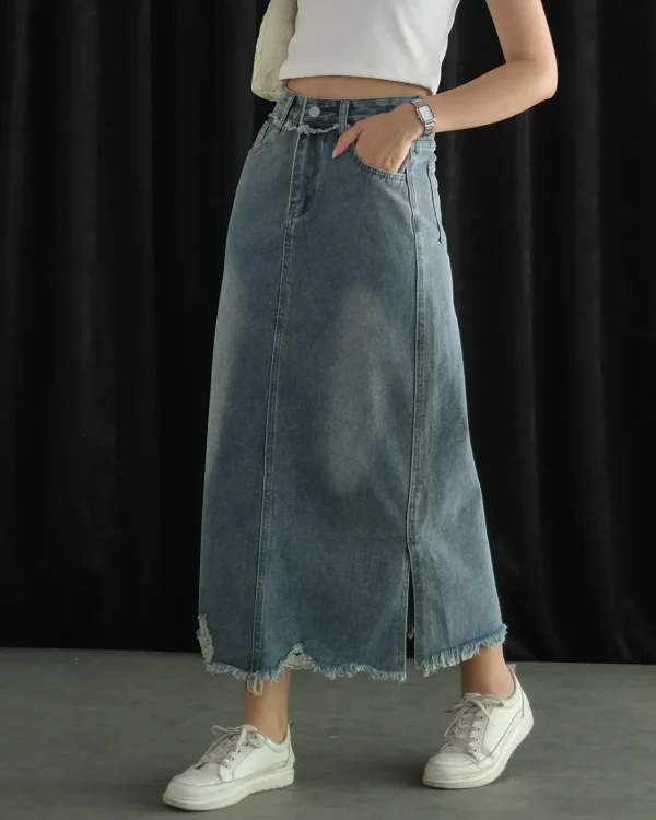 Ghazea Denim Skirt foto 2