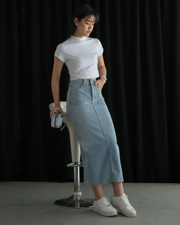 Meryl Denim Skirt foto 3
