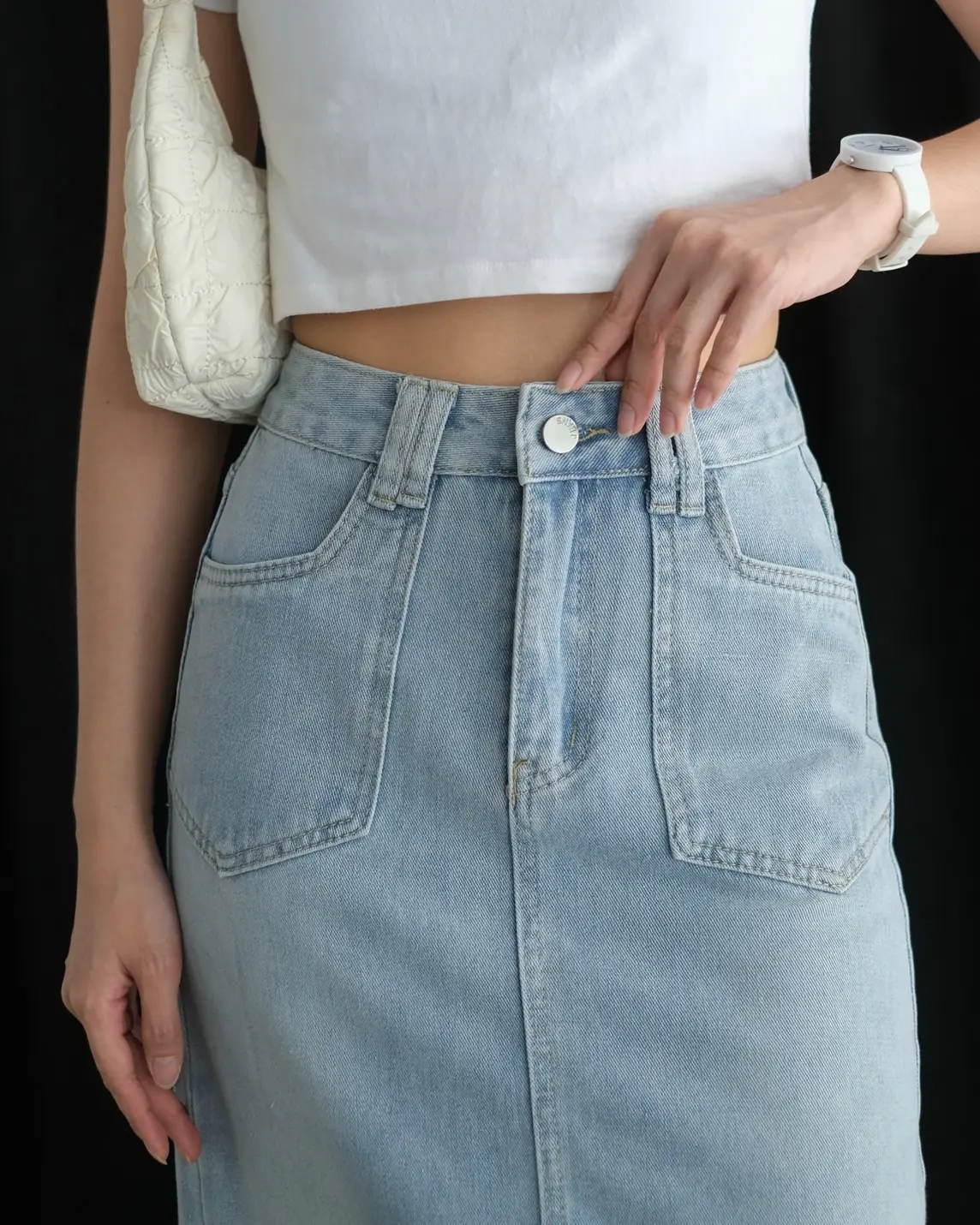 Meryl Denim Skirt foto 4