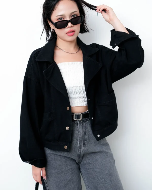 Qiandra Denim Jacket foto 2