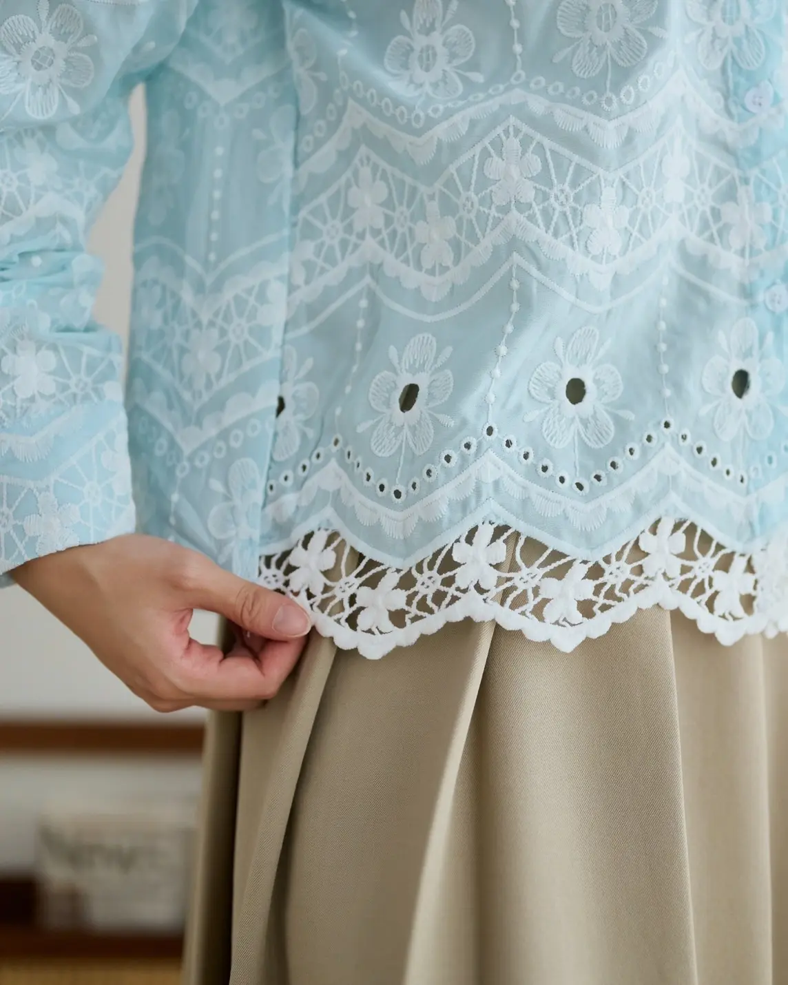 Shanza Shirt Blue foto 6