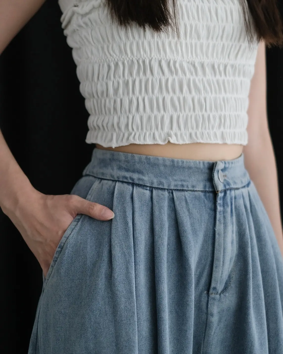 Kavisha Denim Skirt foto 5