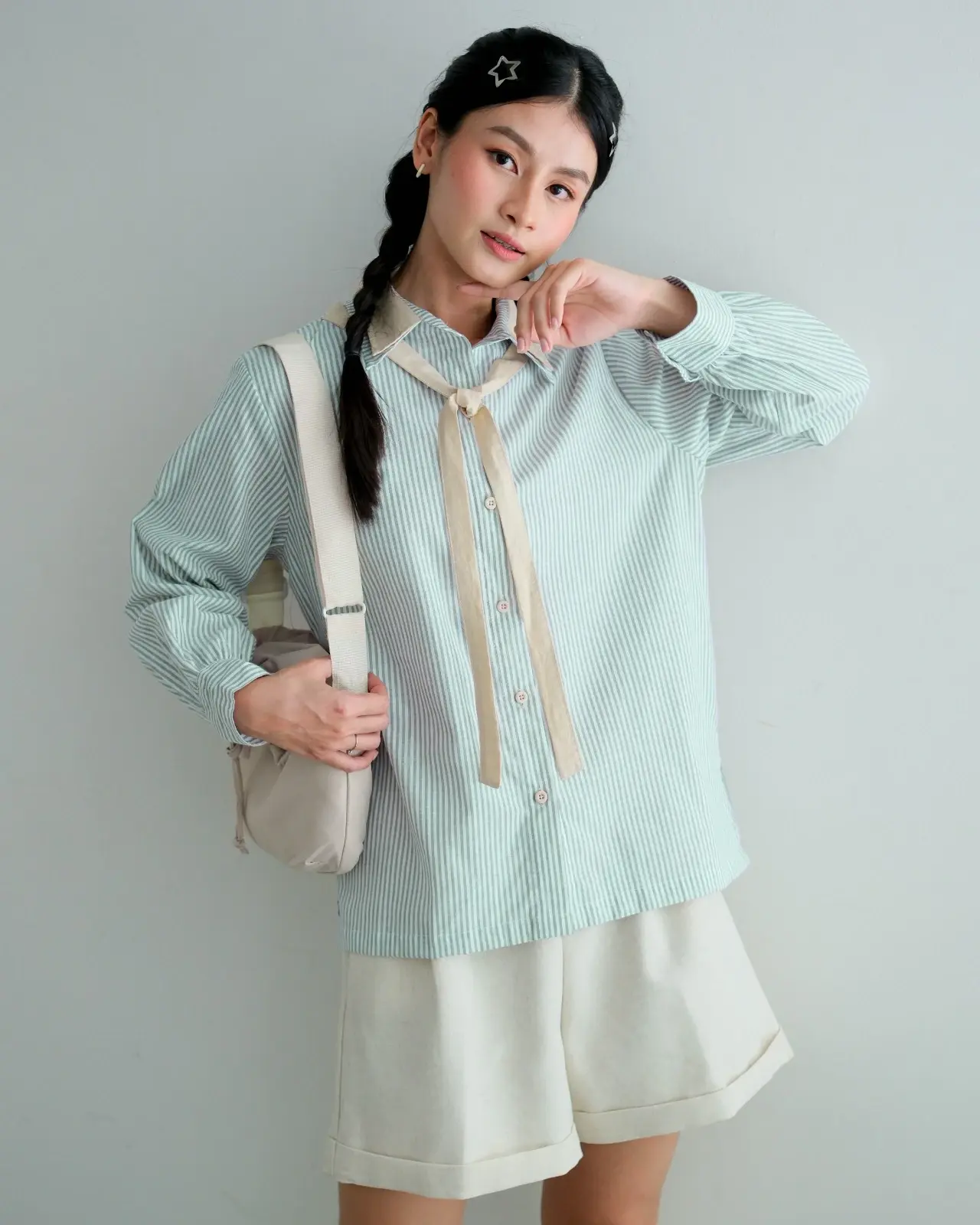 Joya Stripe Shirt foto 4