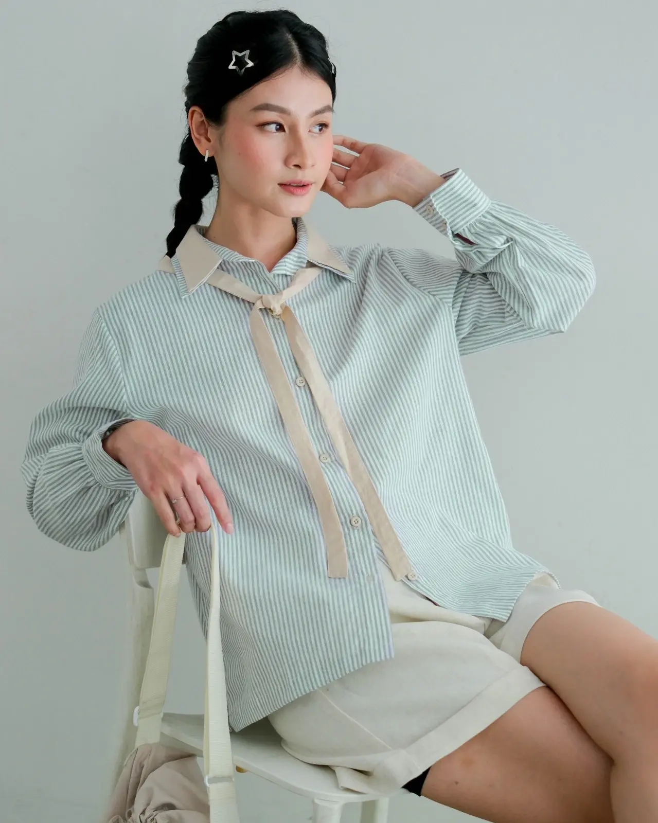 Joya Stripe Shirt foto 5