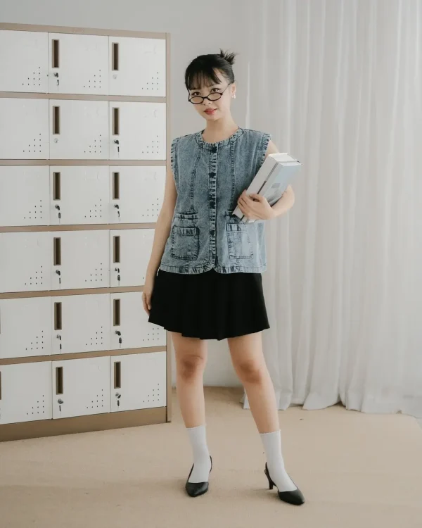 Yoli Denim Vest foto 2