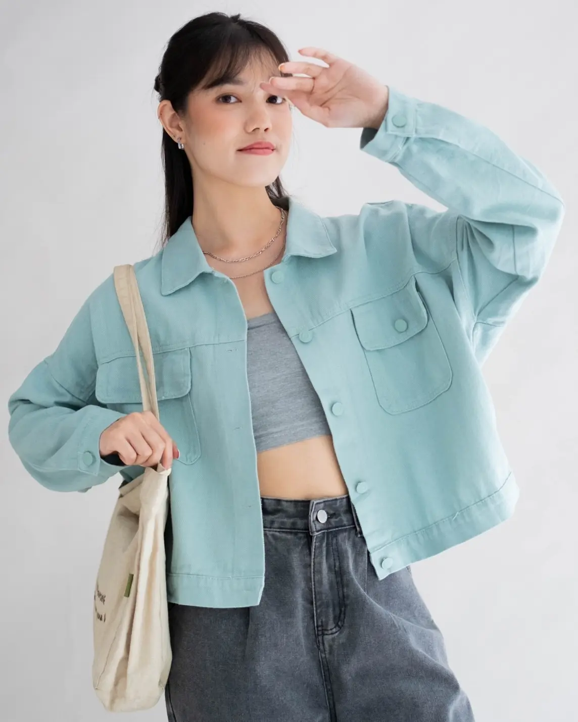 Elaxi Denim Jacket foto 14