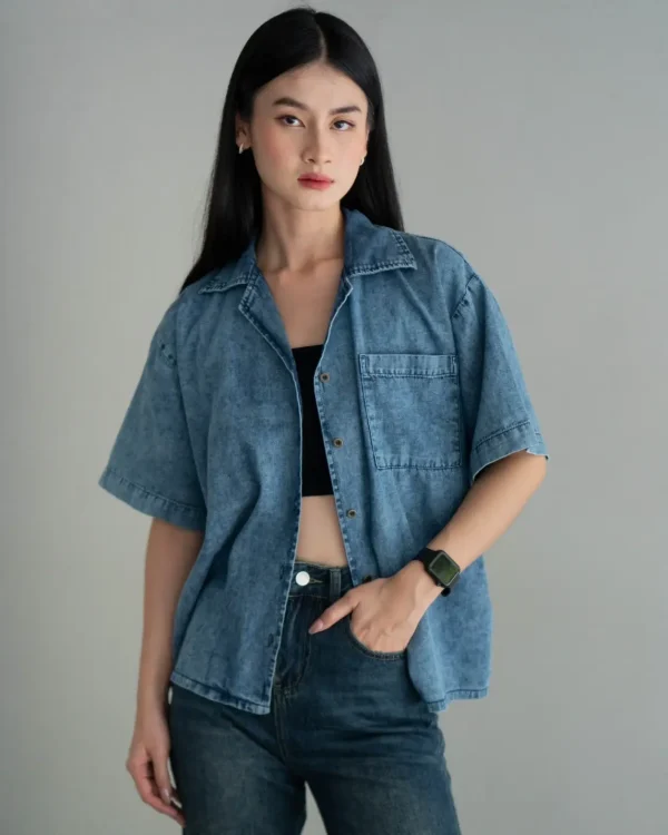 Charya Denim Shirt foto 2