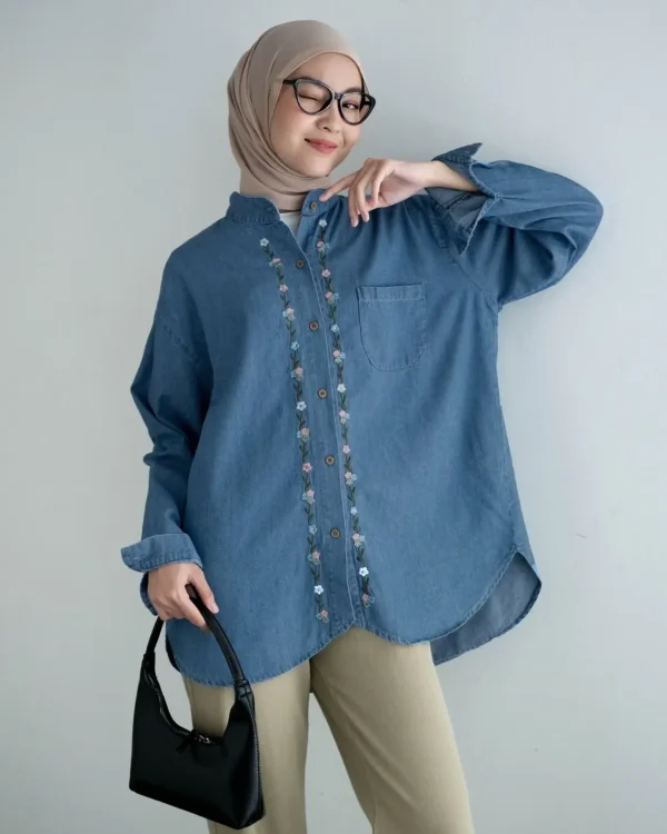 Crystal Denim Shirt foto 4