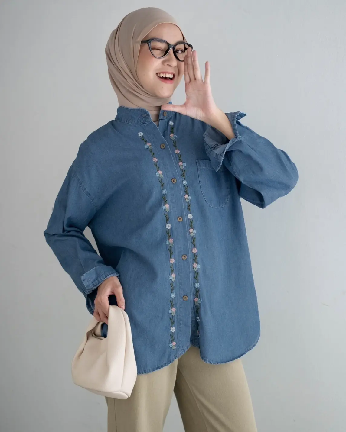 Crystal Denim Shirt foto 6