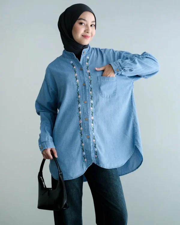 Crystal Denim Shirt foto 1