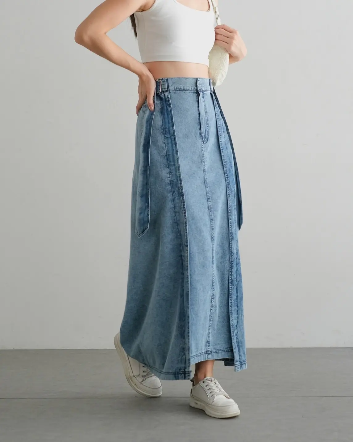 Louisa Denim Skirt Acid foto 6