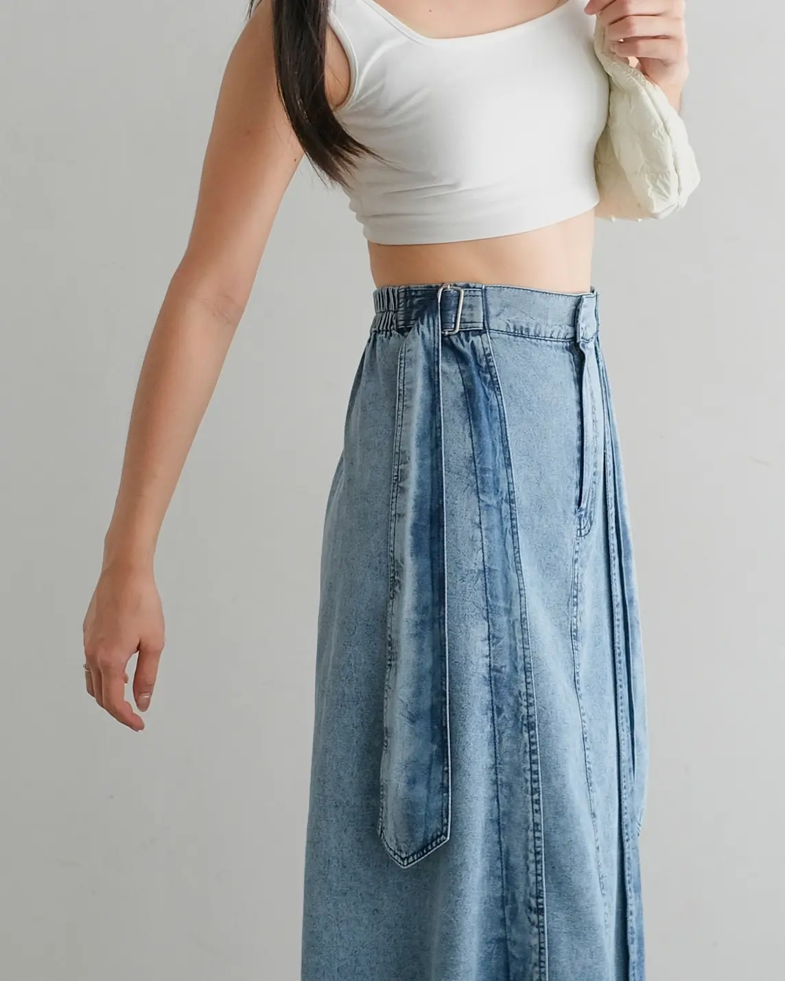 Louisa Denim Skirt Acid foto 3