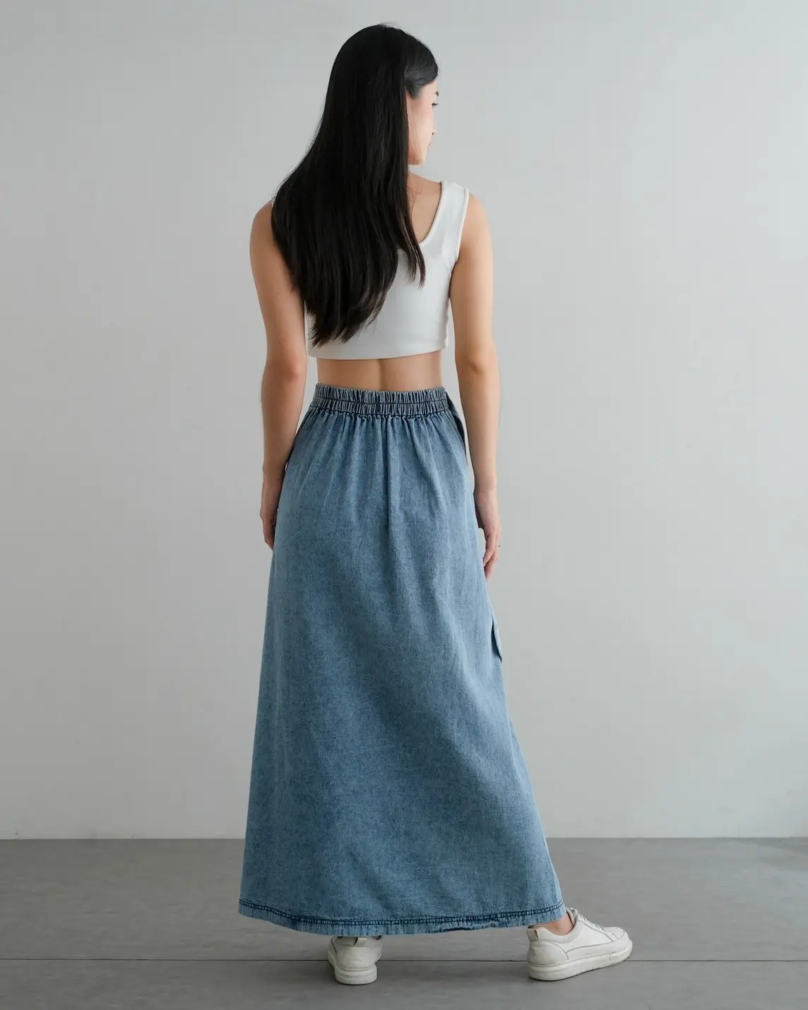 Louisa Denim Skirt Acid foto 7