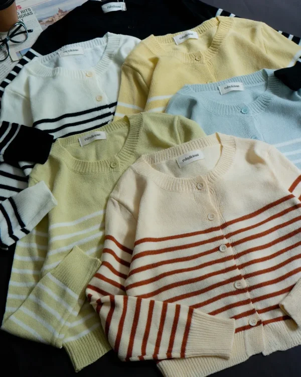 Pakyza Stripe Cardigan foto 2
