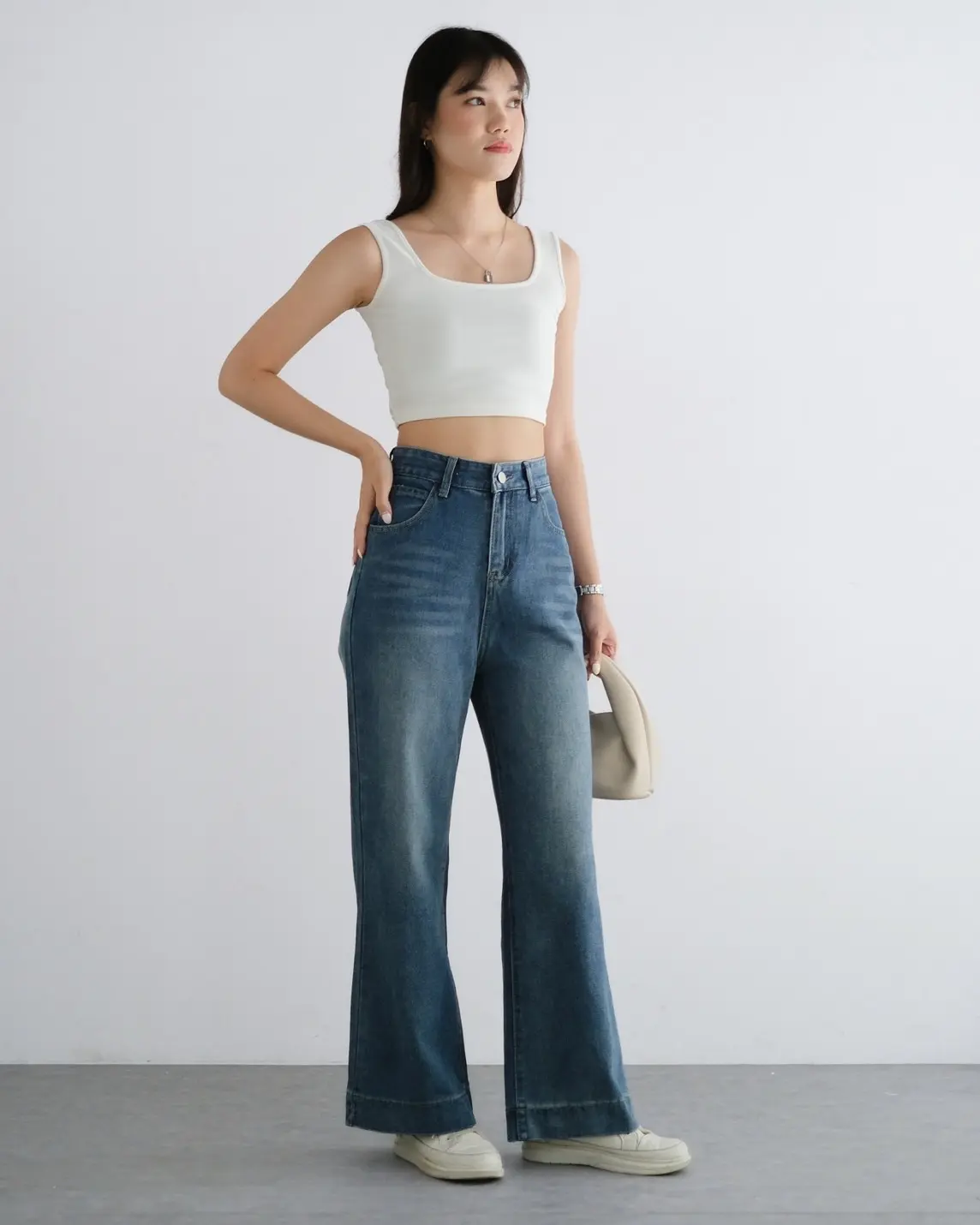 Qaleysa Denim Pants foto 7