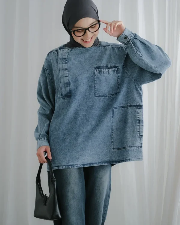 Rinley Denim Longsleeve foto 2