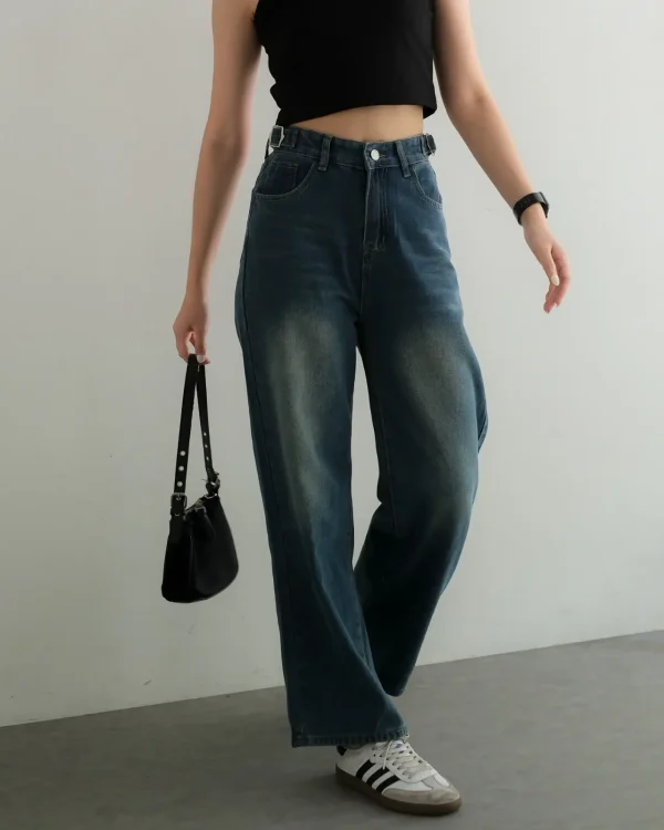 Whitley Denim Pants Medium Blue foto 3
