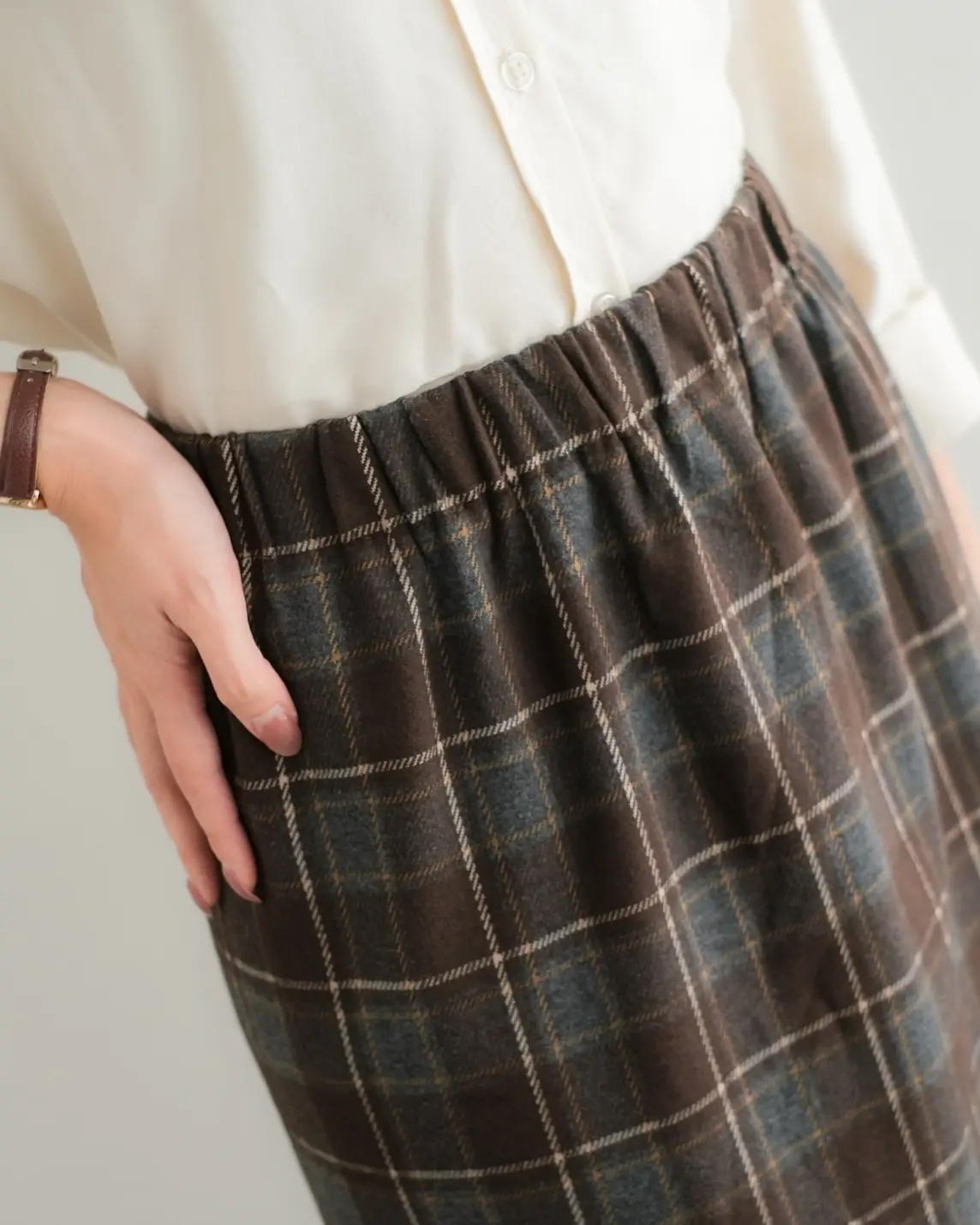 Allora Plaid Skirt foto 5