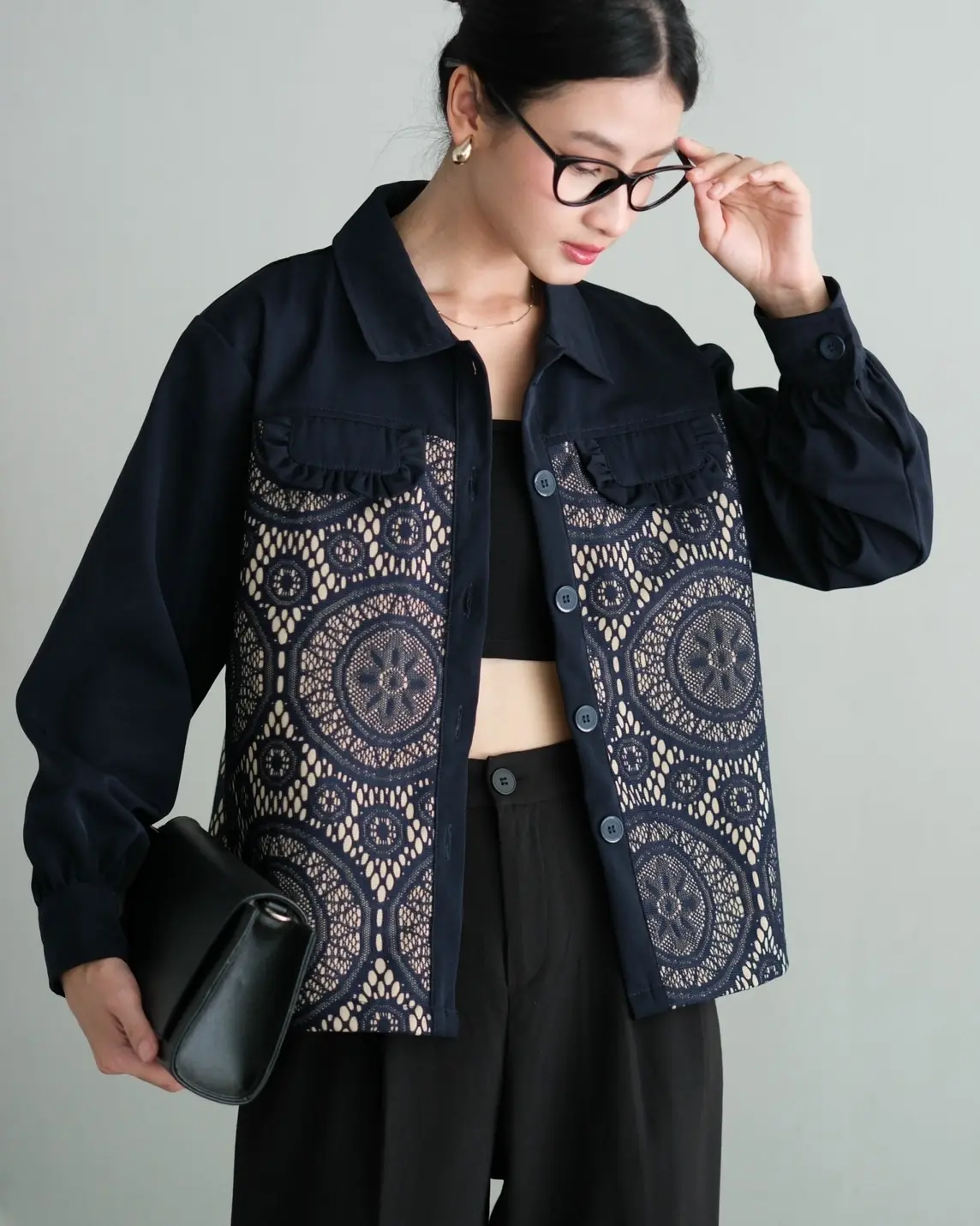 Eldin Jacket Navy foto 3