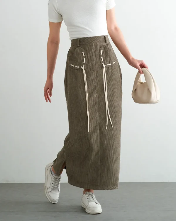 Galael Corduroy Skirt foto 7