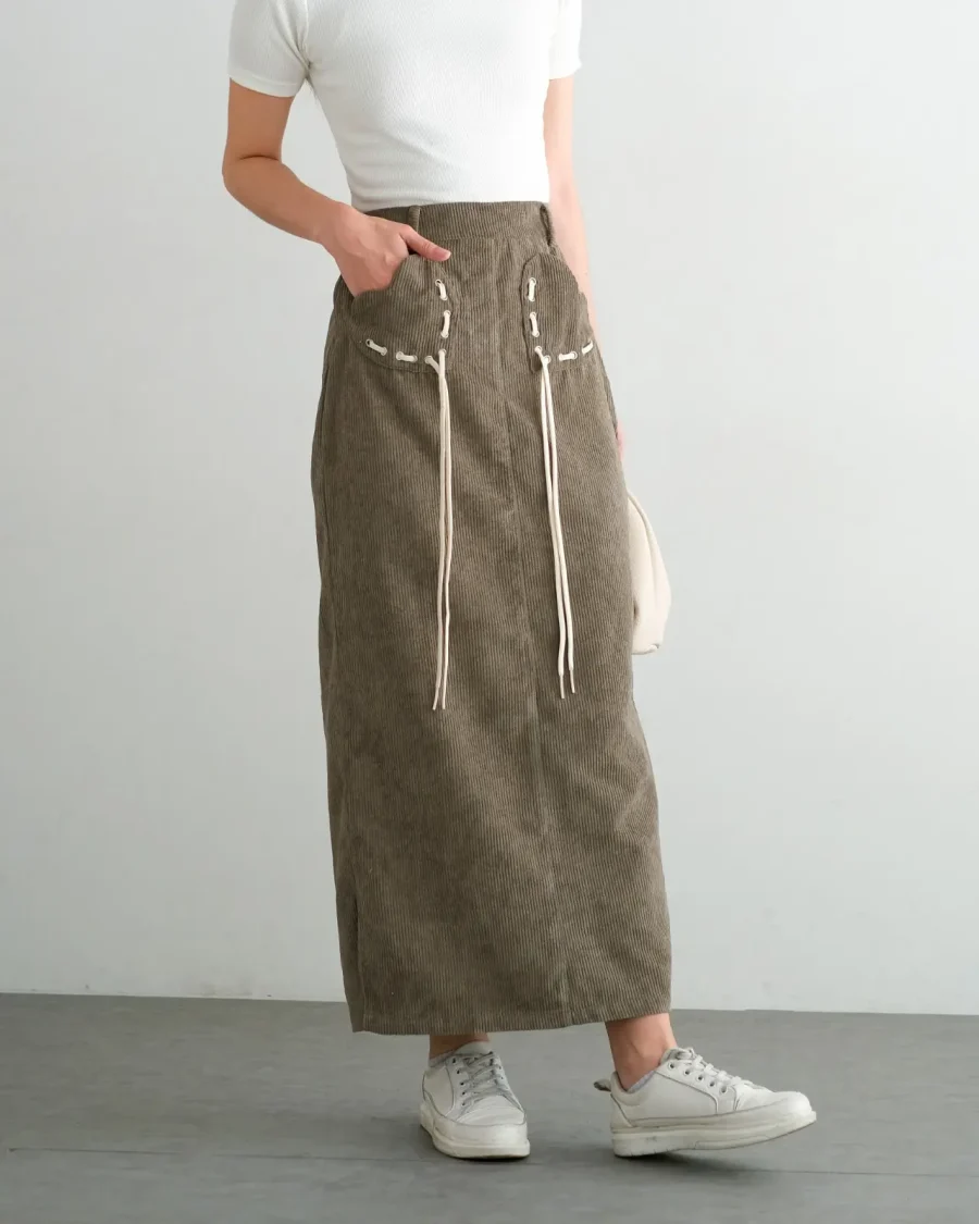 Galael Corduroy Skirt foto 9