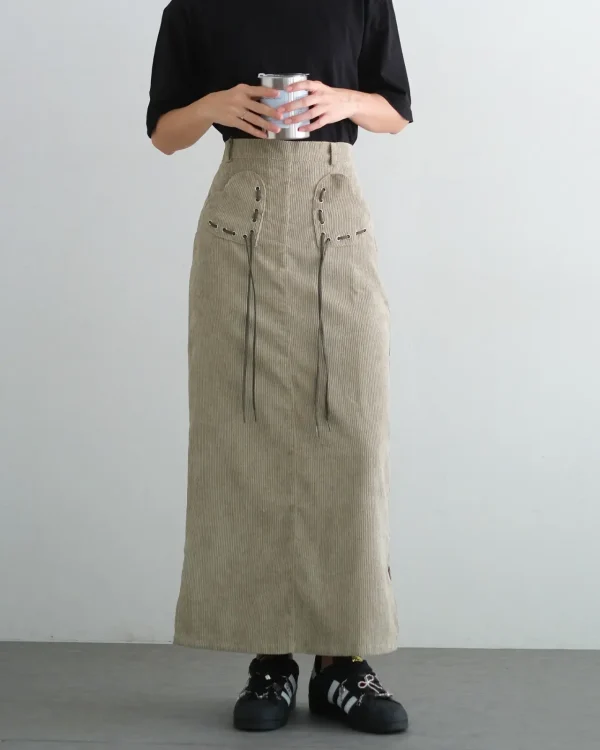 Galael Corduroy Skirt foto 10