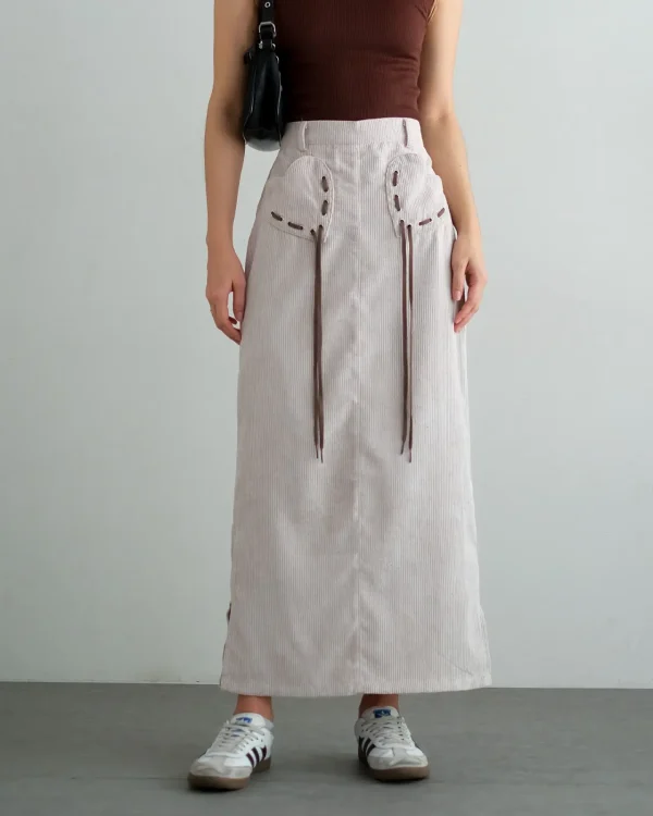 Galael Corduroy Skirt foto 1