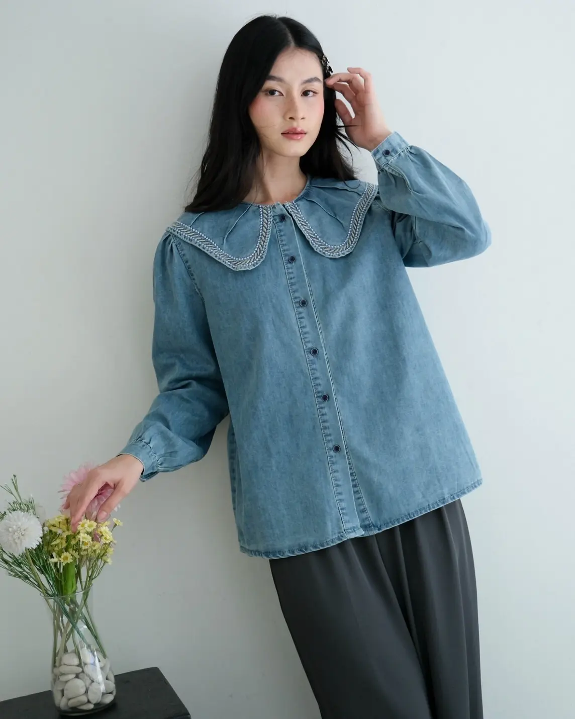 Reane Denim Shirt foto 7