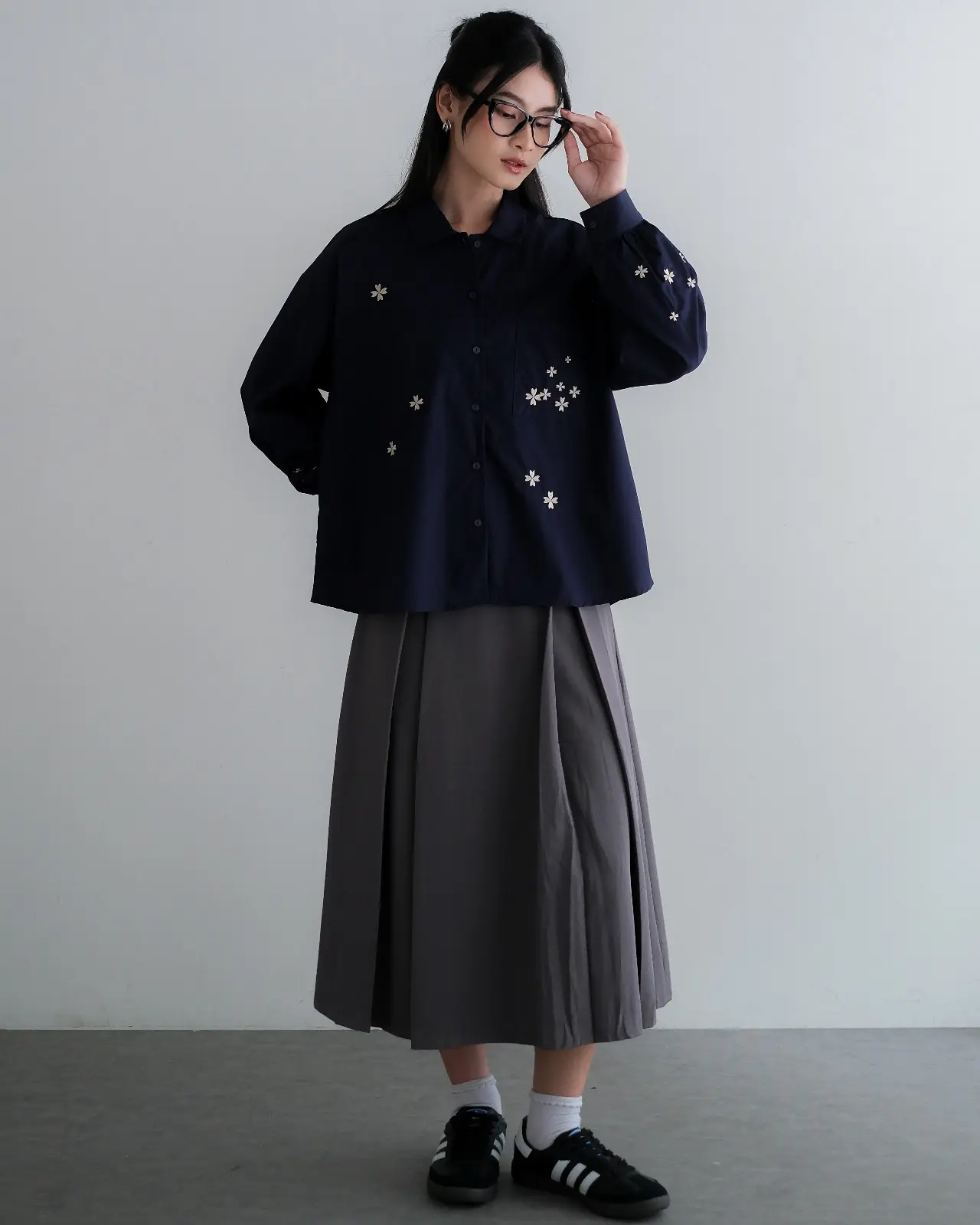 Floriesa ShirtKODE 1401 Navy foto 3