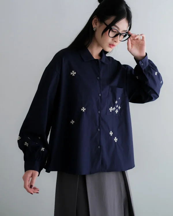 Floriesa ShirtKODE 1401 Navy foto 2