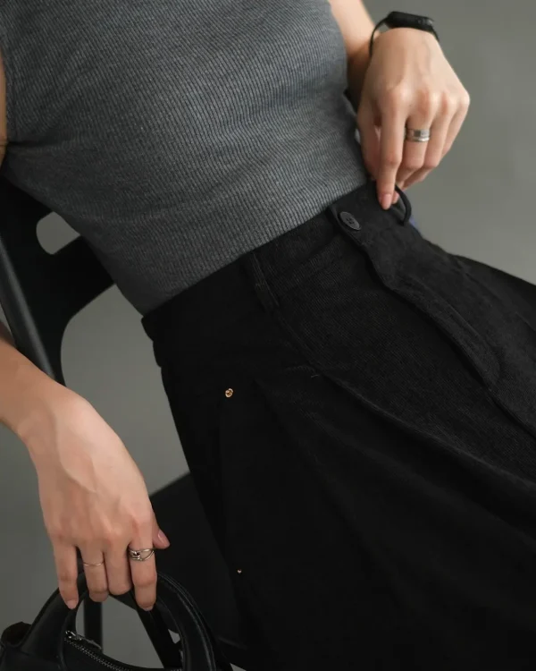 Ivelisa Corduroy Skirt foto 2