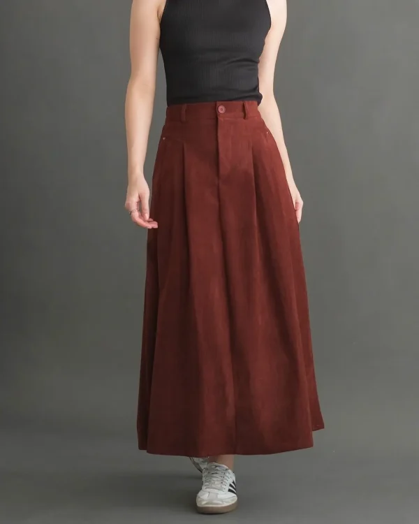 Ivelisa Corduroy Skirt foto 3