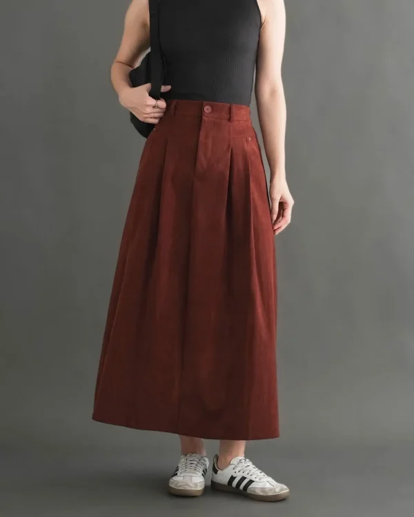 Ivelisa Corduroy Skirt foto 4