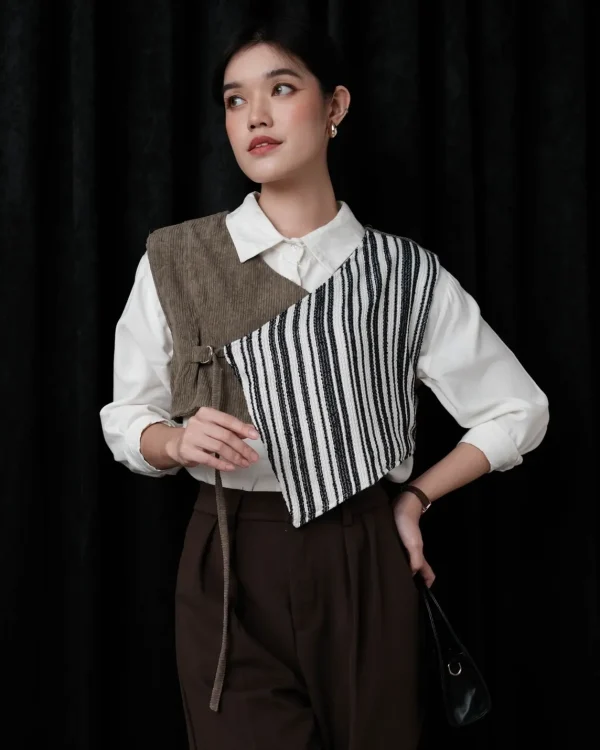 Jalfa Corduroy Vest foto 1
