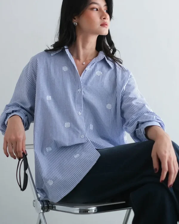 Kailena Stripe Shirt foto 3