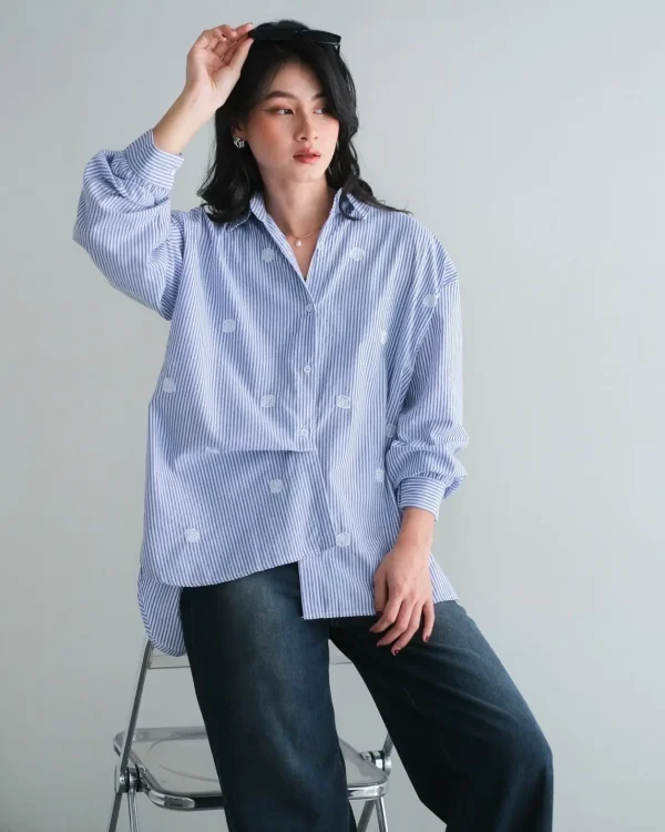 Kailena Stripe Shirt foto 4