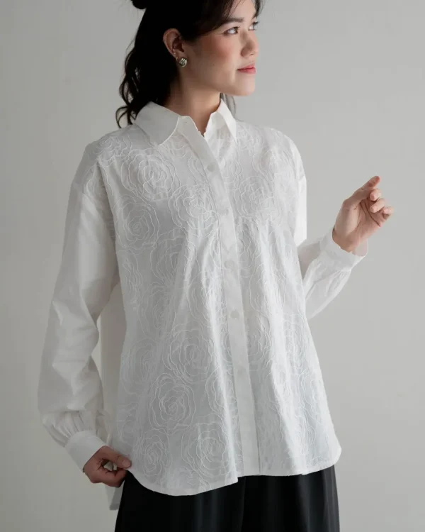 Selvia Shirt Broken white foto 1