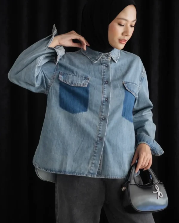 Alisya Denim Shirt foto 1