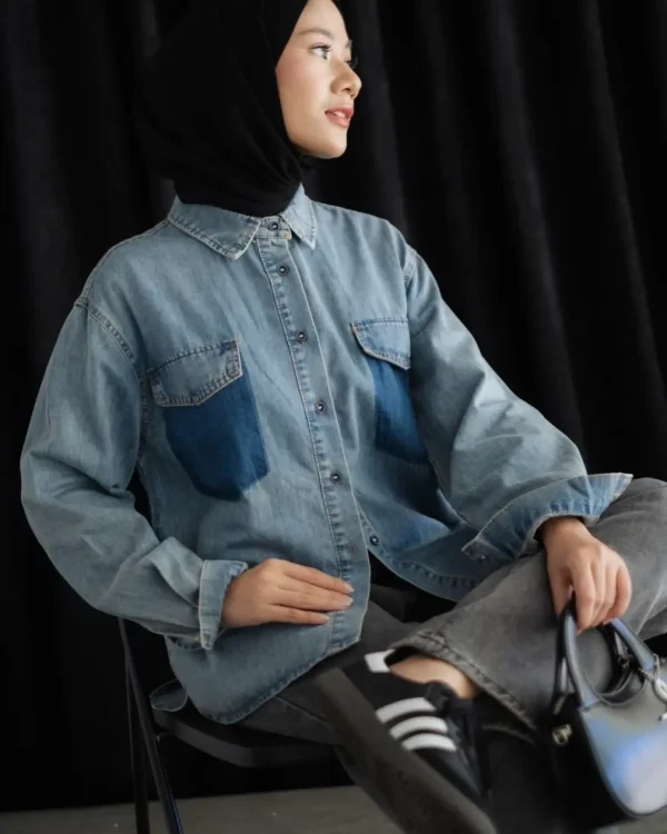 Alisya Denim Shirt foto 2