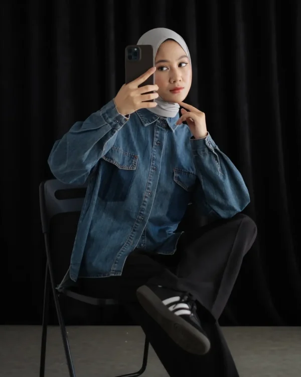 Alisya Denim Shirt foto 5