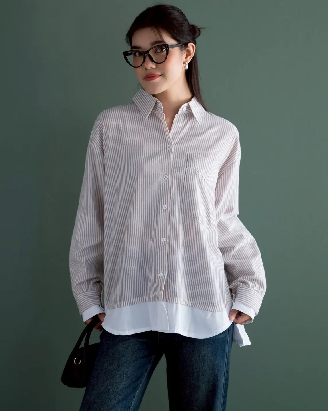 Farzia Stripe Shirt foto 5