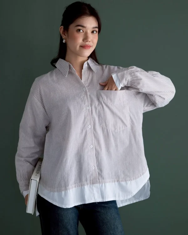 Farzia Stripe Shirt foto 4