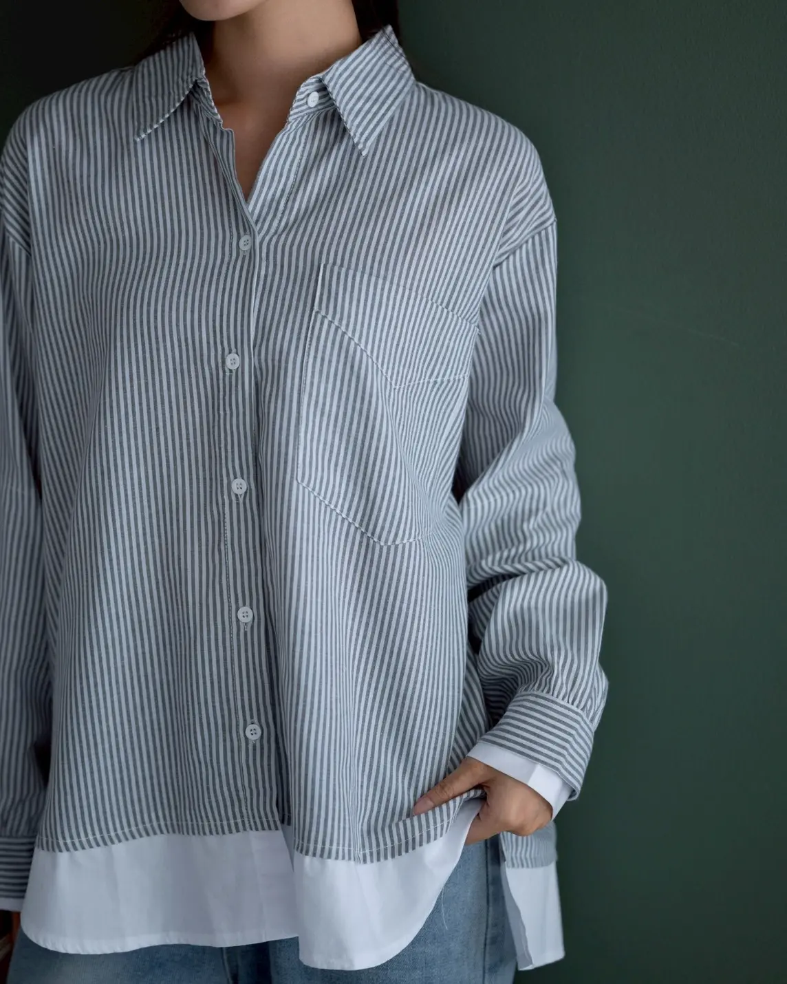 Farzia Stripe Shirt foto 8